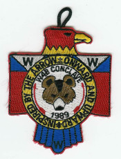 1989 Section W4B Conclave Patch with Loop