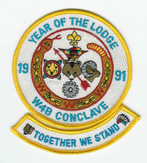 1991 Section W4B Patch with Participant Rocker