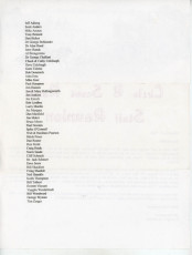 Circle B Scout Ranch Staff Reunion Letters - Reverse