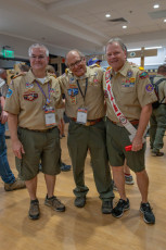 Chris Grove, Bill Topkis, Tim Brown, at the 2024 NOAC GEO