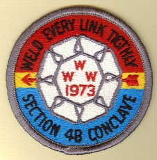 1973 W4B Conclave Patch