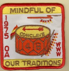 1975 Section W4B Conclave Patch