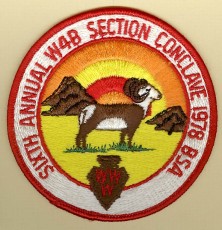 1978 Section W4B Conclave Patch