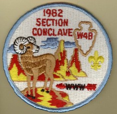 1982 Section W4B Conclave Patch