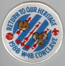 1988 Section W4B Conclave Patch