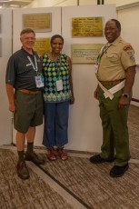 Bob Fistick with Juanita and Ron Temple