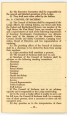 Tahquitz Lodge 127 - 1949 By-Laws