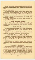 Tahquitz Lodge 127 - 1949 By-Laws