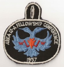 1957 Area 12-A Conference Patch