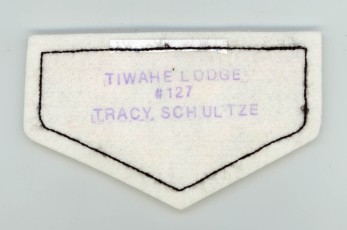Tiwahe Lodge One Per Life Chenille - Reverse