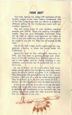 1954 Area 12-A Conference Booklet - Page 2