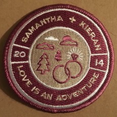Kieran R1 - Wedding Patch From Camp Geronimo