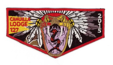 2015 Cahuilla Lodge # 127 NOAC Pocket Flap