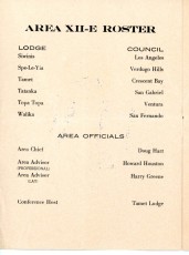 1956 Area 12-E Conference Booklet Page 2