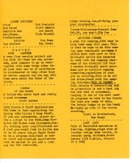 1963 January Navajo Lookout Newsletter