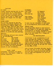 1963 January Navajo Lookout Newsletter