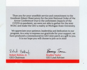 2020 NOAC GEO Note Card - Page 3