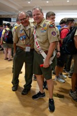 Bill Topkis and Tim Brown at the 2024 NOAC GEO Museum
