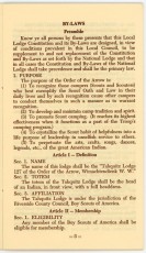 Tahquitz Lodge 127 - 1949 By-Laws