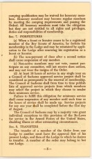 Tahquitz Lodge 127 - 1949 By-Laws