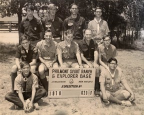 1970 Grayback Council - Post 69 Tulakes Staff - Philmont Contingent