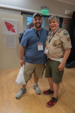 Sam Giacalone and Michael Johnson at the 2024 NOAC GEO