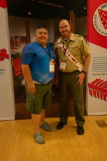 Mathew Brandt and Chris Horn at the 2024 NOAC GEO