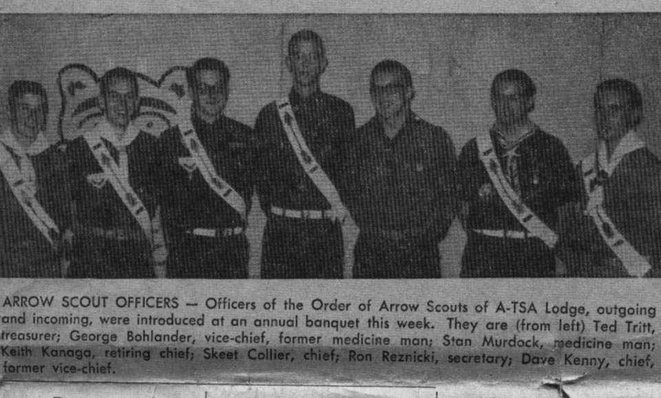 1961 A-tsa Lodge Banquet Photo