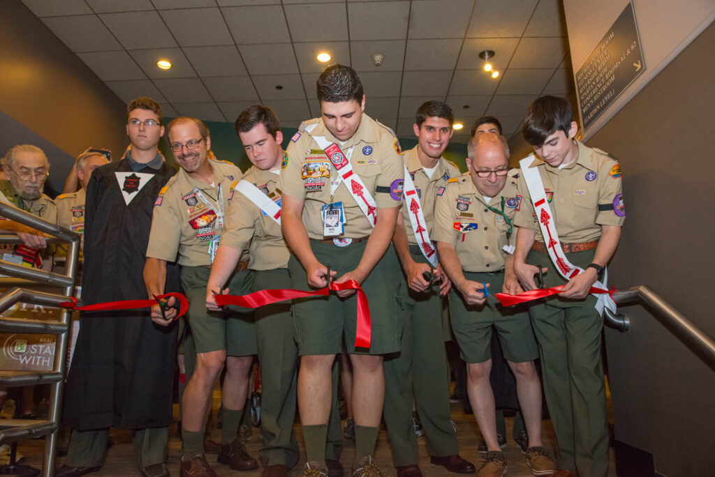 Ribbon Cutting at the 2015 NOAC GEO Museum