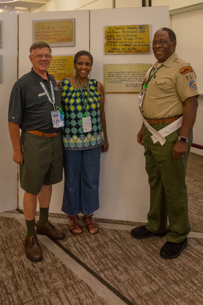 Bob Fistick with Juanita and Ron Temple