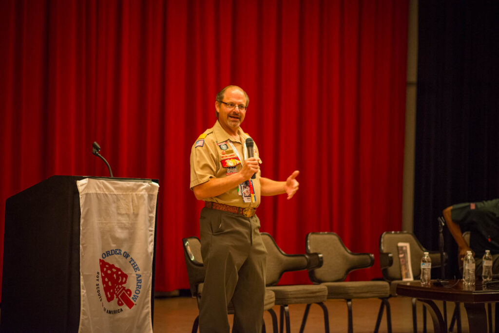 Bill Topkis during a NOAC GEO Presentation