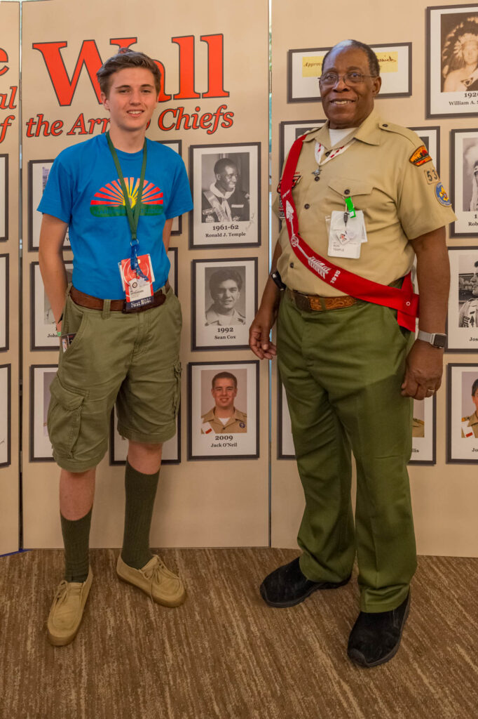 Jacob Nicolakakis with Ron Temple