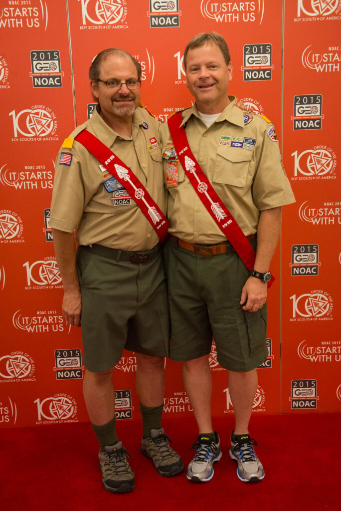 Bill Topkis and Tim Brown at the 2015 NOAC GEO Museum