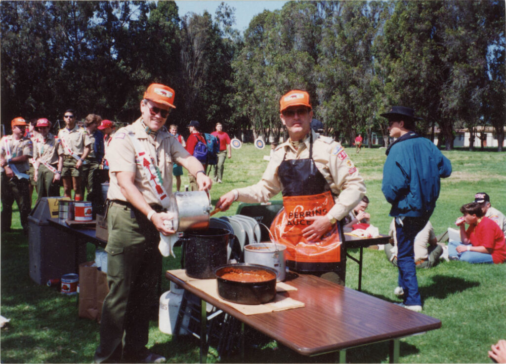 Werner Szilas and Dave Lange - Section W4A Conclave
