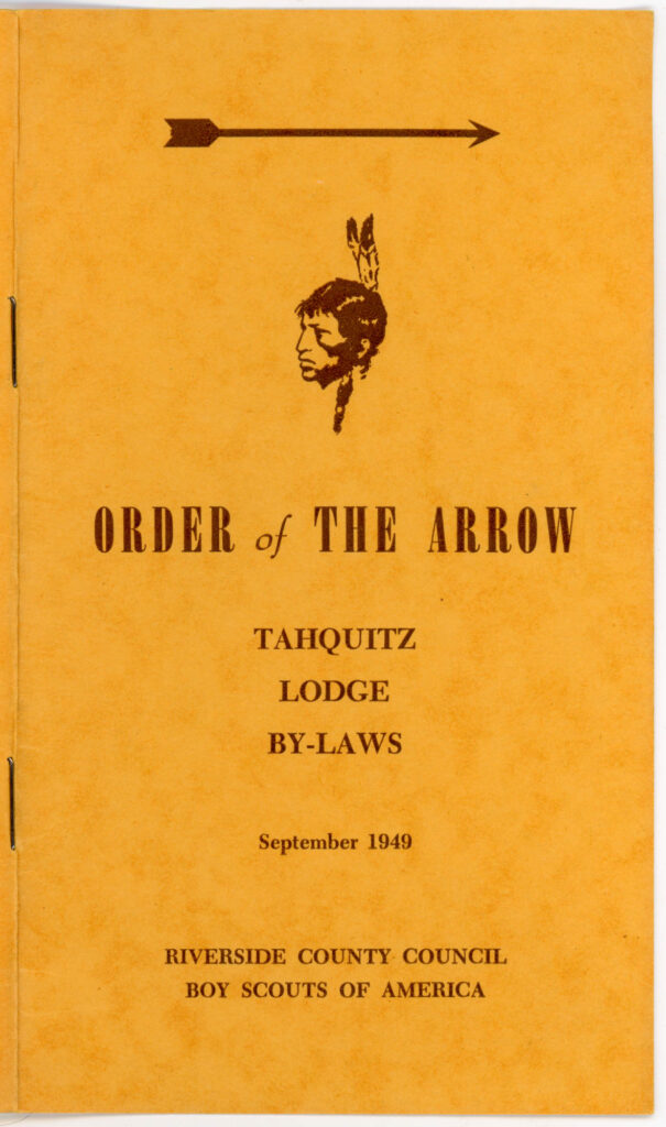 Tahquitz Lodge 127 - 1949 By-Laws