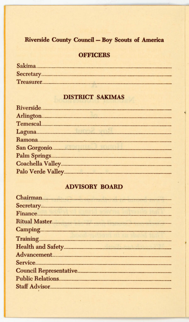 Tahquitz Lodge 127 - 1949 By-Laws