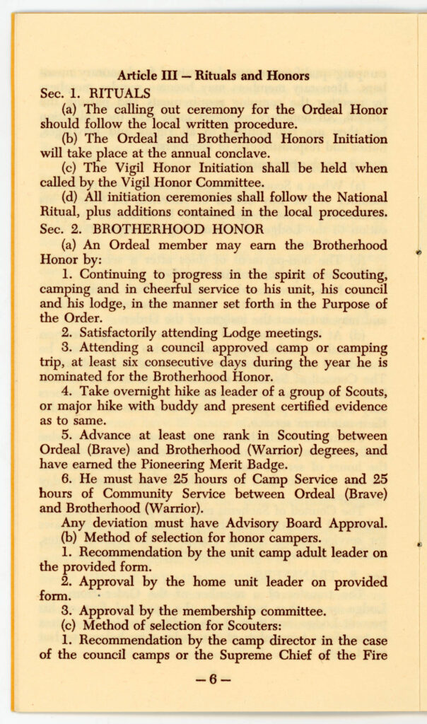 Tahquitz Lodge 127 - 1949 By-Laws