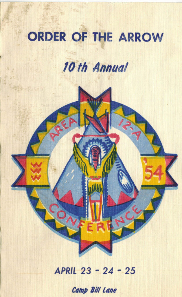 1954 Area 12-A Conference Booklet - Page 1