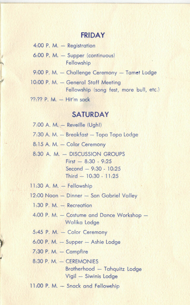 1954 Area 12-A Conference Booklet - Page 3