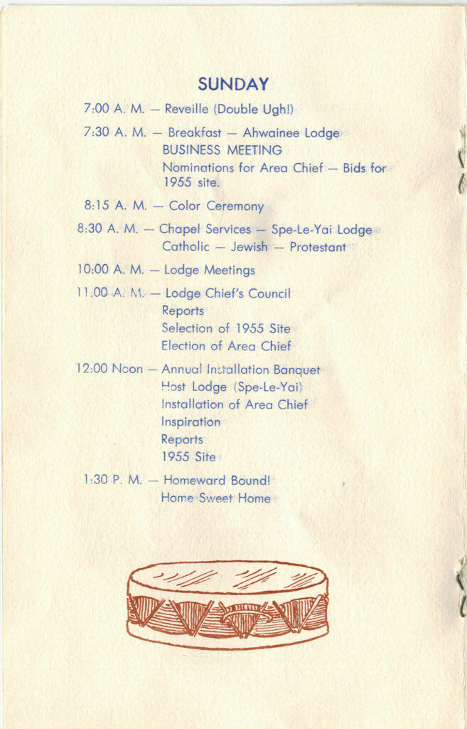 1954 Area 12-A Conference Booklet - Page 4
