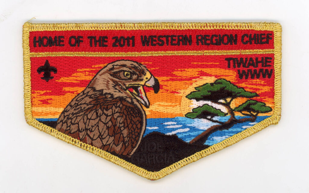 Tiwahe 2011 Western Region Chief Pocket Flap