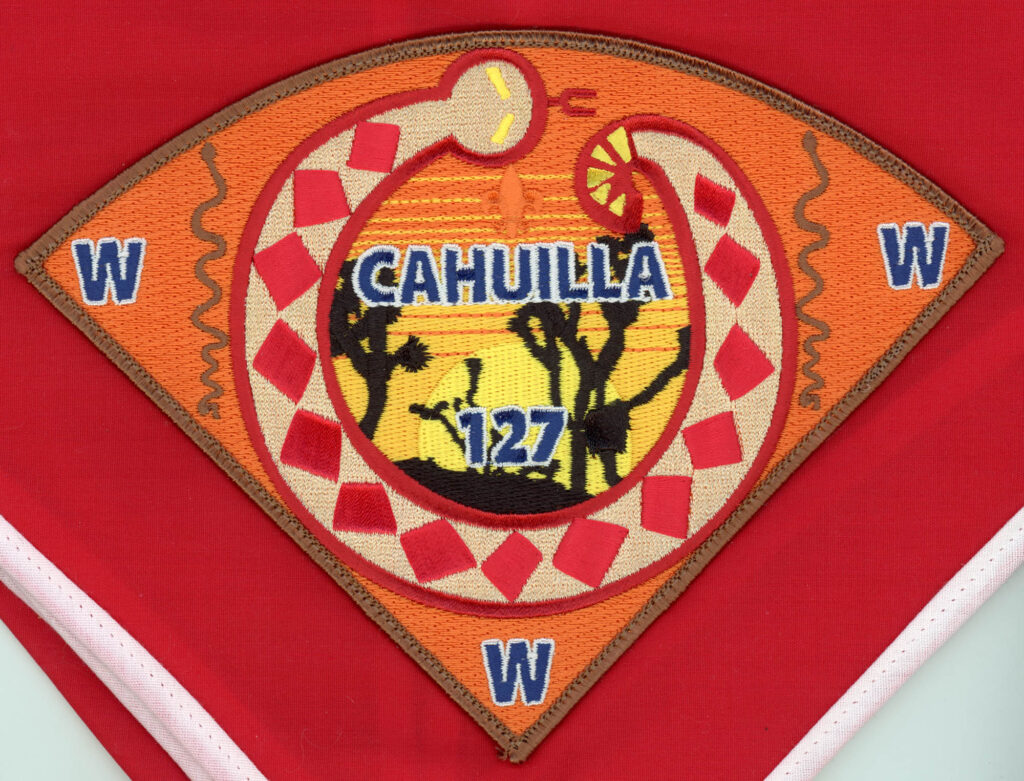 Cahuilla P1 Neckerchief Pie Detail