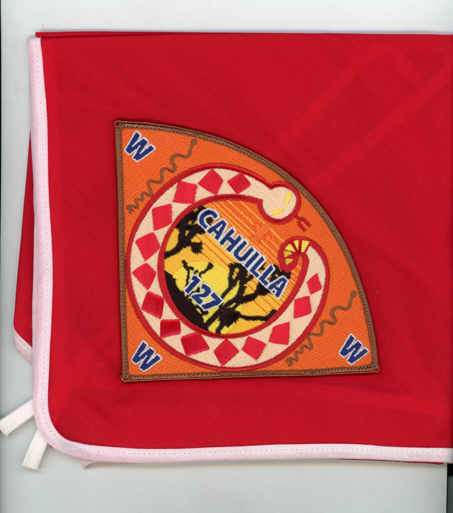 Cahuilla P1 Patch on Neckerchief