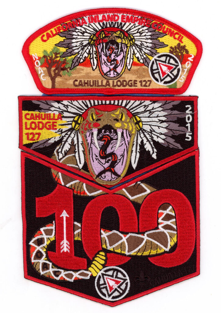 Cahuilla Lodge # 127 2015 NOAC 3 Piece Set