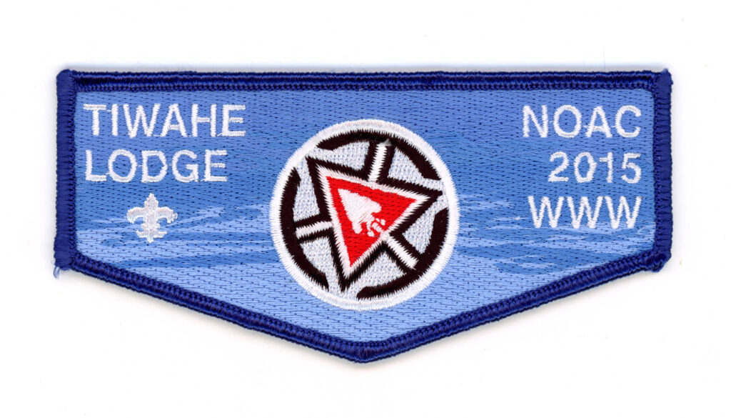 Tiwahe Lodge # 45 2015 NOAC Pocket Flap - Part of 2 Piece Set