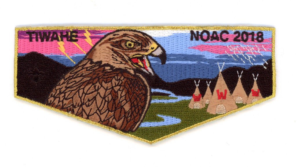 Tiwahe Lodge # 45 2018 NOAC Pocket Flap