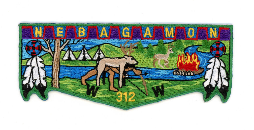 Nebagamon Lodge # 312 S27 Pocket Flap