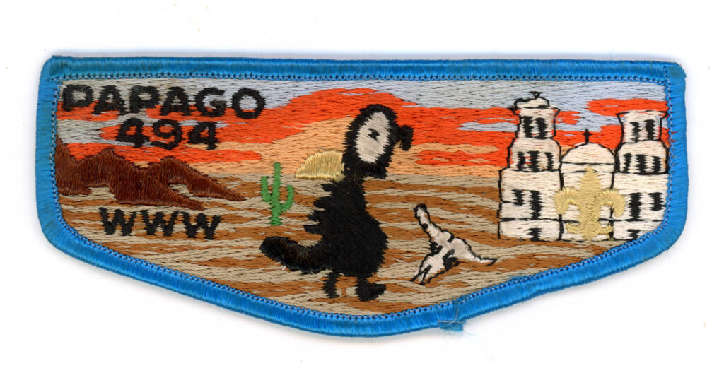 Papago Lodge # 494 S8A Pocket Flap