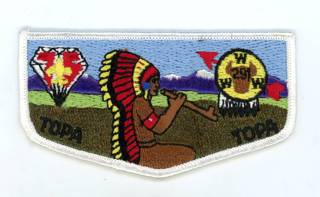 Topa Topa Lodge # 291 S17 75th BSA Pocket Flap
