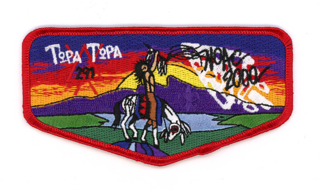Topa Topa Lodge # 291 S76 2000 NOAC Pocket Flap